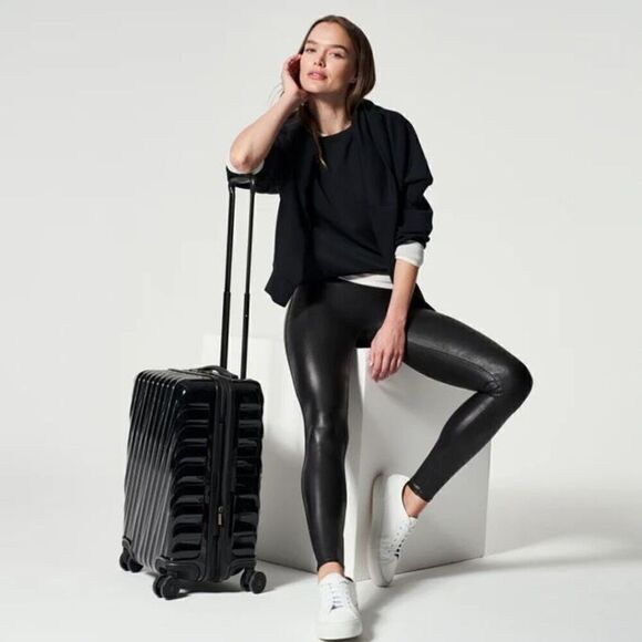 Spanx Faux Leather Leggings - XS - Picture 1 of 10